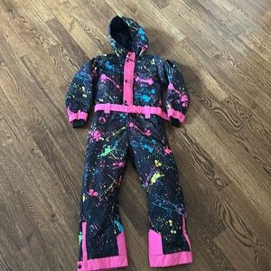 Tipsy Elves Boys Sendy Splatter Snowsuit